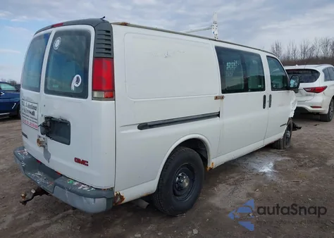 2001 GMC Savana Standard from USA, damaged, VIN 1GTHG35R511226828